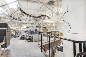 办公室装潢设计效果图片