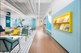 写字楼过道玄关装修设计效果图片