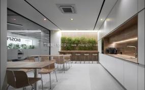 写字楼内部设计过道玄关装修效果图片