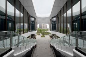 最新办公室室内布置设计效果图片