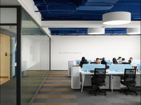 公司办公室室内装修设计效果图片