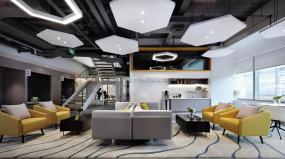 办公室最新室内装修设计效果图图片