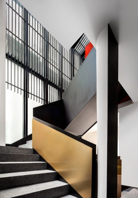 办公室工业风装修设计图