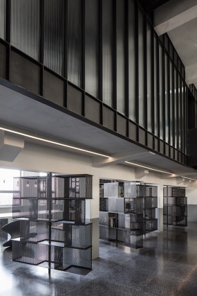 科技感办公大厅设计