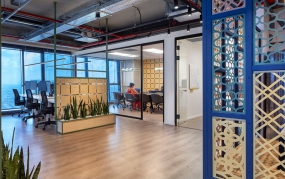 企业文化墙创意设计图 办公室