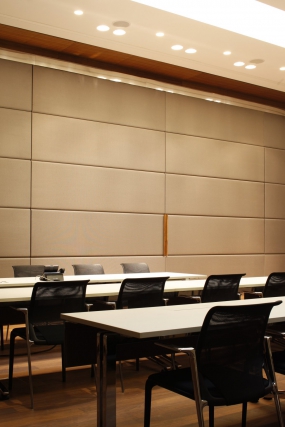 扇形办公室创意装修平面图