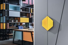 办公室装修黑白简约风图2022