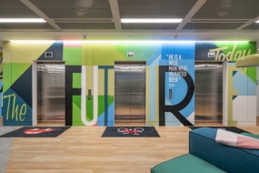 迷你时尚风办公室装修效果图片