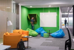 国外开放式风格办公室设计欣赏