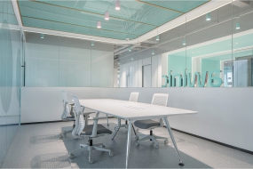 办公室接待室效果图设计图