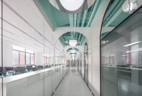 设计感办公室装修风格图