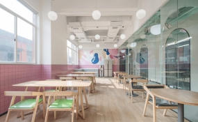 400平方办公室装修设计图