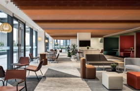 简欧办公室装修设计图