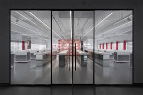 办公室装修温馨雅致风格图片