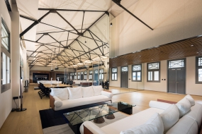 简约400平办公室装修实景图