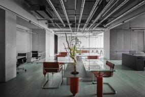 微型办公室装修方案图