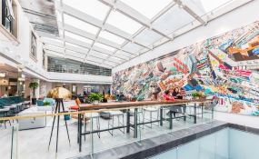 办公室灰色装修图片