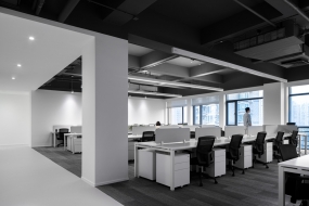 高档老总办公室装修图