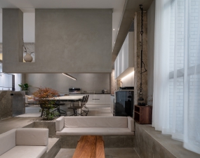 休闲区办公室装修图