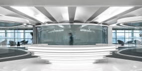 办公室装修极简风格图片