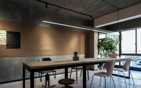 田园办公室装修图片大全