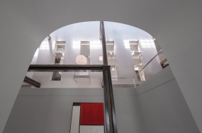 黑白灰简约风格装修办公室图