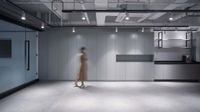 最简洁新中式装修办公室图片