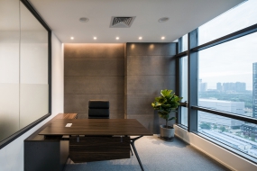 办公室水泥地板装修效果图