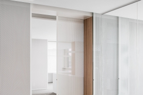 办公室冷色系装修效果图