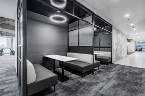 复古风格办公装修图