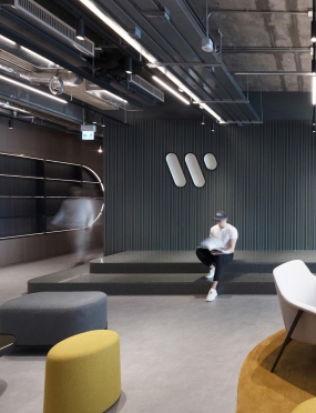 年轻活力办公室装修案例