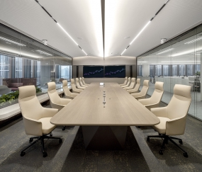 办公室混搭风格装修实景照