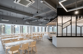 小户型办公风格装修效果图