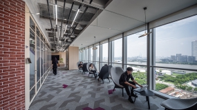 金融投资公司办公室装修设计图