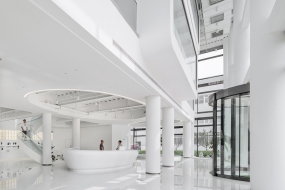 ins风办公室装修简约图片