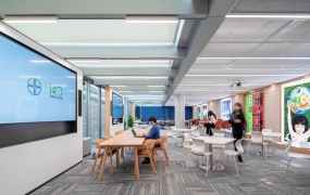 ins风办公室装修实景