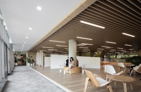 生物科技办公室装修图