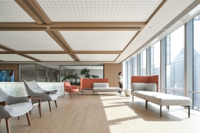 外贸办公室工装装修效果图