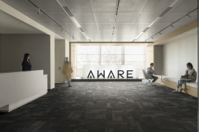 日系风格办公室装修效果图