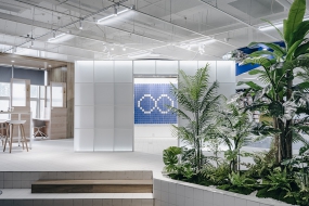 层高低的办公楼装修效果图