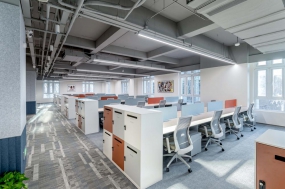 现在办公流行装修风格图