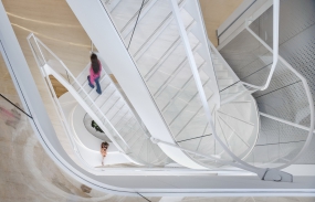 中型办公室装修工程图