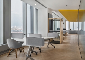 金融办公室150平装修图