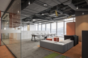 奢华型办公室装修风格图