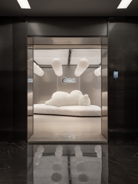 互联网公司的办公室装修图