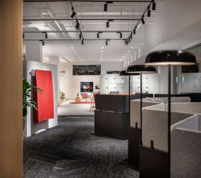 学院风格办公装修图