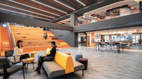 原生态办公装修效果图