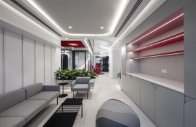 高品位办公室装修图