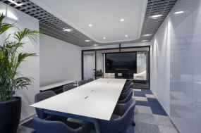 日系木纹办公装修图