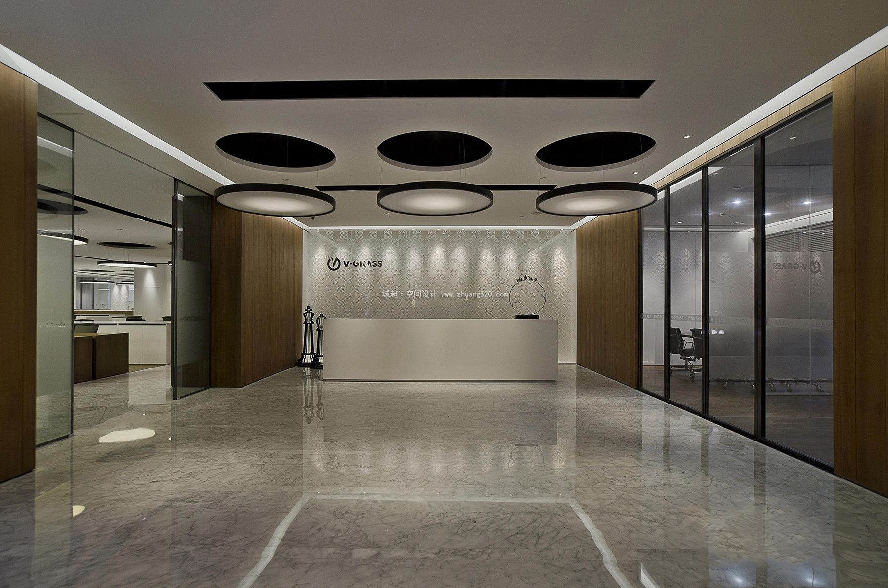 办公室前台设计技巧